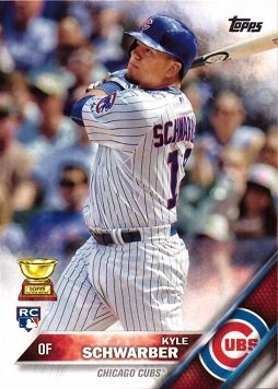 2016 Topps Baseball Schwarber Rookie