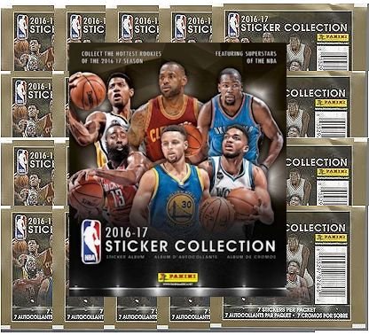 Panini Basketball Sticker Collection Starter