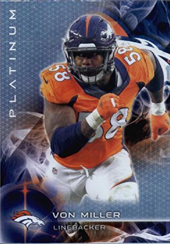 Topps Platinum Broncos Football Card MINT