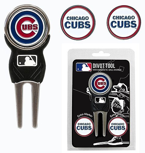 Chicago Cubs Golf Divot Markers