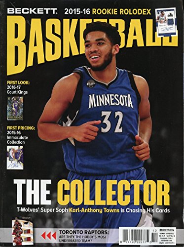 Beckett Basketball Monthly Price Magazine