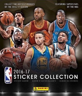 Panini Basketball Sticker Collection Album