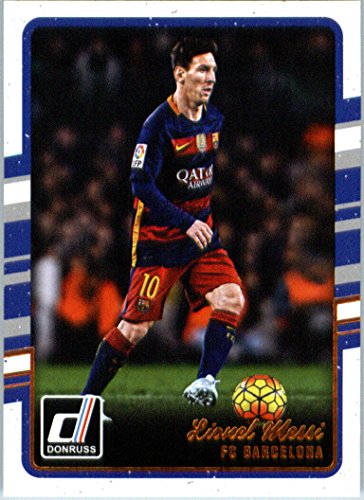 Donruss Lionel Barcelona Soccer Card