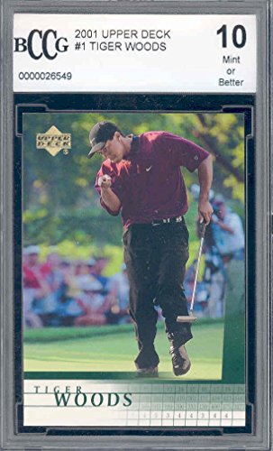 Upper TIGER WOODS Rookie Graded