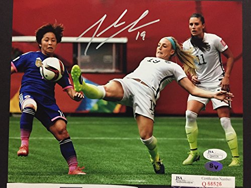 Autographed Signed Julie Johnston Soccer