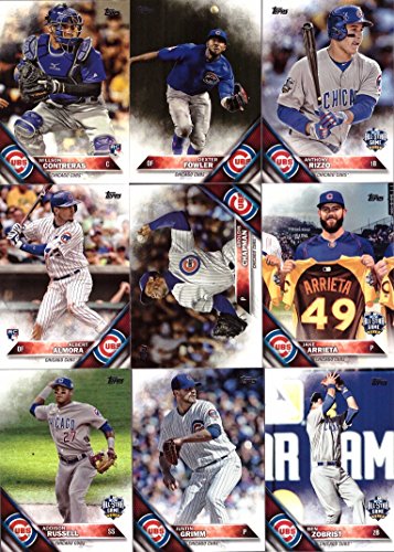 2016 Topps Update Chicago Baseball