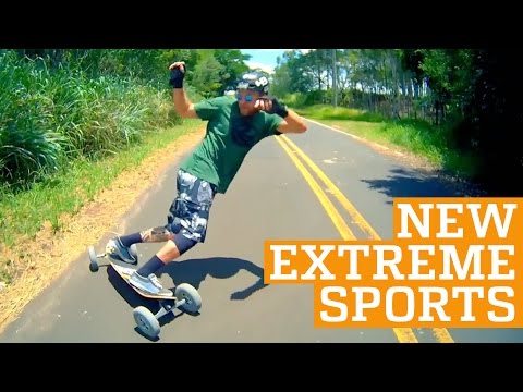 TOP THREE NEW EXTREME SPORTS – Freeline Skates, 2Wheel & Carveboard | PEOPLE ARE AWESOME