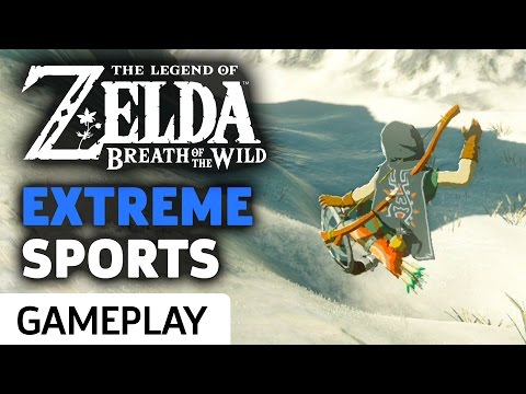 Extreme Sports Zelda: Breath Of The Wild Style