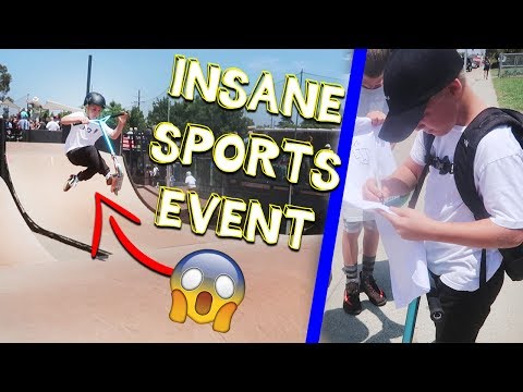 INSANE 8 YEAR OLD AT EXTREME SPORTS EVENT (Scootercon SD11)