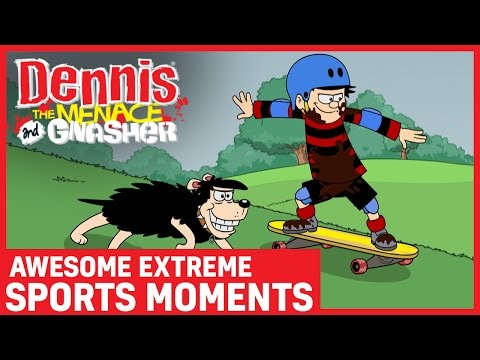 Most Awesome Extreme Sports Moments | Dennis the Menace and Gnasher