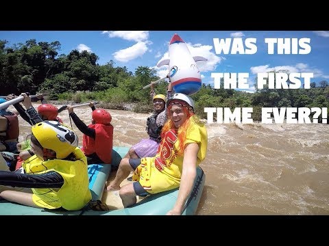 Extreme Sports Dressed Up In The Philippines… (White Water Rafting, Cagayan de Oro)