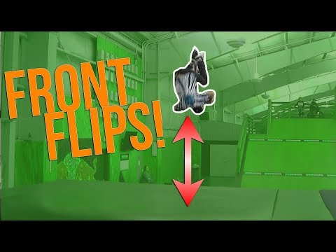 9 YEAR OLD FRONT FLIPS! (EXTREME SPORTS)