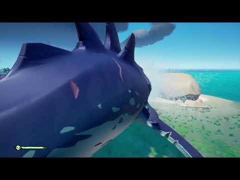 The new extreme sports in Sea Of Thieves – Meg surfing!