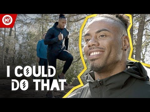 Football Star Attempts EXTREME Pro Running Workout