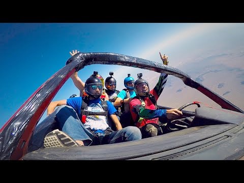 Extreme Sports Documentary: skydiving cars
