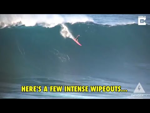 Intense Maui Big Wave Surfing Wipeouts! | Extreme Sports