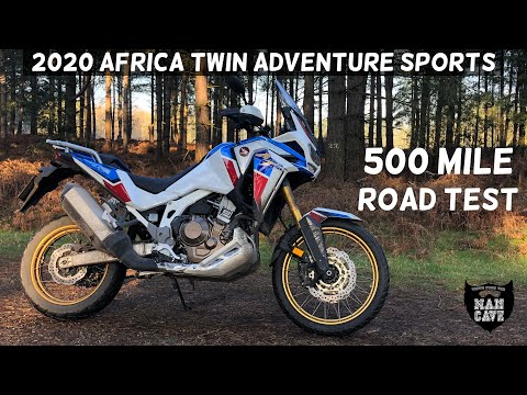 2020 Honda Africa Twin 1100 Adventure Sports – 500 mile Roadtest Review (with exhaust sound!)