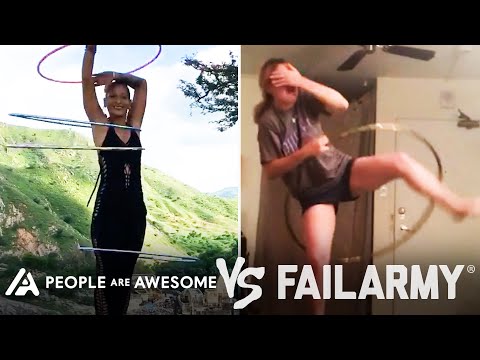 Epic Paragliding, Hula Hoops & More Wins Vs. Fails | PAA Vs. FA