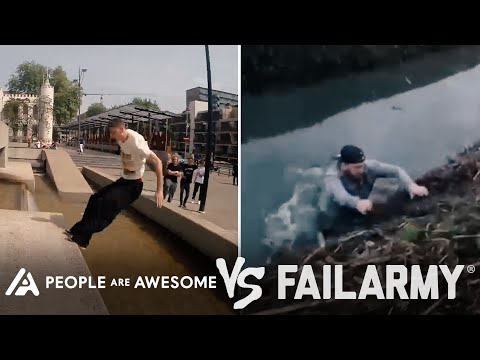 Painful Parkour Wins Vs. Fails & More! | People Are Awesome Vs. FailArmy