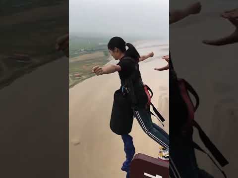bungee jumping丨Extreme sports  #Bungee jumping