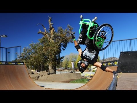 Wheelchair Freestyle – Wheelz – Gnarly!