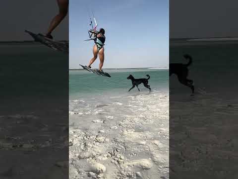 Kitesurfing Girls just want to have fun! 🤯😱