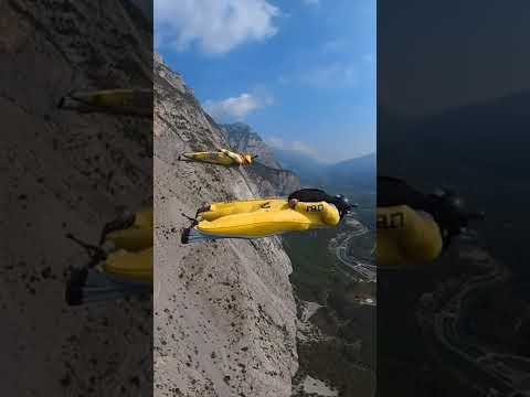 Dream come true Reel from @douggsbase #basejump #basejumping #parachute #camera #extreme #sports