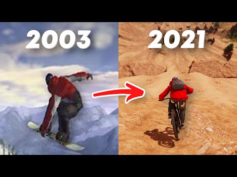 The EVOLUTION of The BEST Extreme Sports Games Over The Years