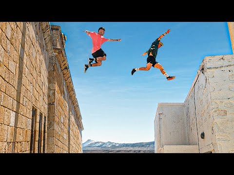 Ultimate Game Of Tag (extreme rooftop parkour)