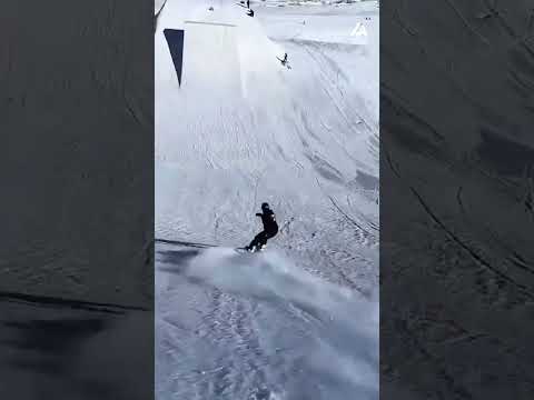 Snowboarder Performs Multiple Mid Air Flips | People Are Awesome #extremesports #sports