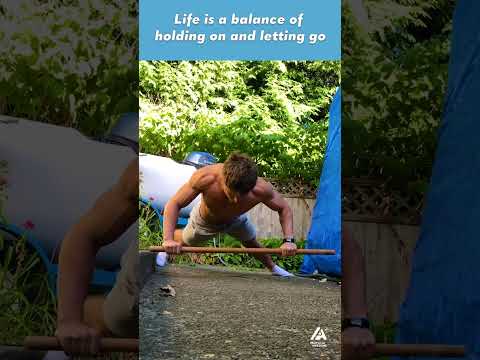 Man Does Push Up While Suspended In Air | People Are Awesome #extremesports #extremeworkout