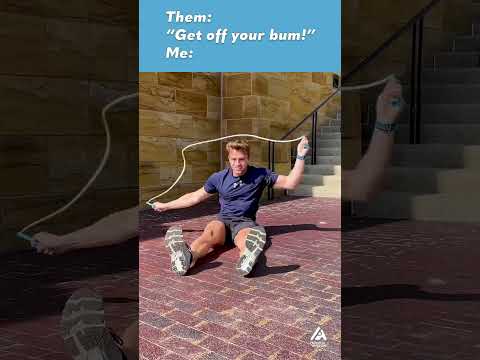 Man Jumps Rope While Sitting On Ground | People Are Awesome #jumprope #extremesports