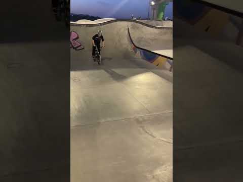 nollie bar BMX trick.   #bmx #shortvideo #popular #bmxstreet #tricks #extreme #sports #bmxpark