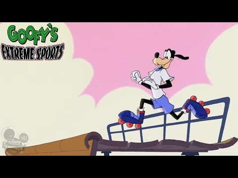 Goofy's Extreme Sports: Skating the Half Pipe 1999 Disney Cartoon Short Film