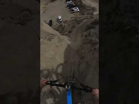 No travel? No problems! #extremesports #mtb #freeride #bike #pov #sports