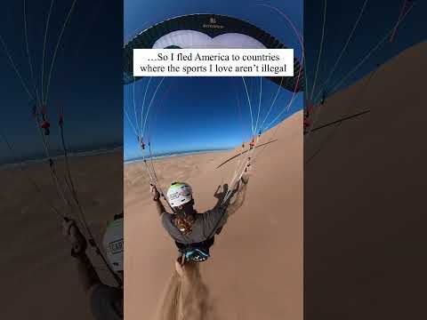 From Prison to Extreme sports. #adventuretravel #worldtravel #paragliding