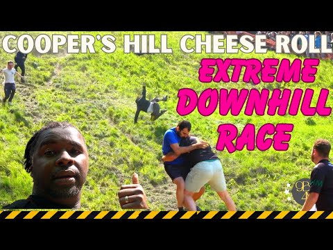 Extreme Sports Cooper's Hill  Cheese Rolling  Race  2023 | VLOG