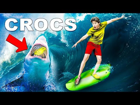 Attempting Extreme Sports in CROCS!